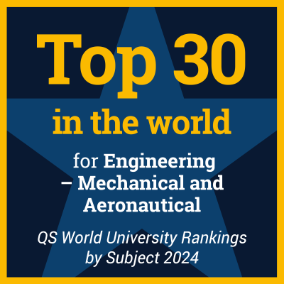 QS World University Rankings 2021 - Engineering, Mechanical, Aerospace and Manufacturing Top 50